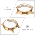 thumbnail image 5 of TAILTOSS 1Pack Golden Square HR Gen 5 Watch Shell Protective Case Tpu For Men And Women Daily Use, 5 of 5