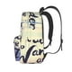 thumbnail image 3 of Disketp Not All Those Who Wander Are Lost Mochila Escolar de Gran Capacidad y Peso Ligero, Mochila de Viaje Ideal para Escuela, Trabajo y Uso Diario, Cómoda y con Estilo, 3 of 8