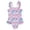 Pink, variant on Zshosam Toddler Girls Swimsuit Toddler Swimsuit Girl Solid Color Stripe One-Piece Baby Bathing Suits Size 5T 6T,(Pink 5-6 Years)