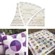 thumbnail image 4 of de 3 Uds de Plantillas de Edredón de Curva Rápida, Plantillas de Regla de Edredón Acrílico, Plantilla de Corte de Edredón Creativo, Manualidades , 4.6x4.6 pulgadas Gloria Regla de acolchado de patchwork, 4 of 9