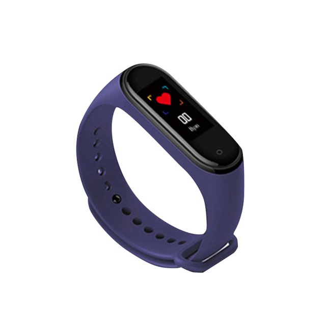 M4 Montre Intelligente Bande de Surveillance de la Fréquence Cardiaque Rappel de Message de Surveillance de la Condition Physique Bracelet d'Écran Coloré Bande de Sport