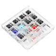 thumbnail image 1 of Acrylic Switch Tester 14 Kailh Choc Low Profile Switch RGB for Mechanical Keyboard Pink Jade Navy C, 1 of 1