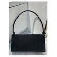 thumbnail image 3 of Cowhide Leather Women Baguette Bag, Shoulder Underarm Bag, Rectangular Shape, Suede Texture, 3 of 4