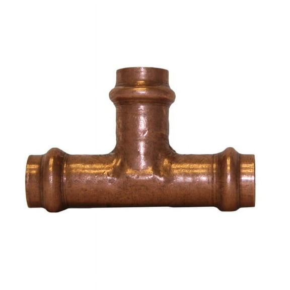 Mueller Streamline 1 in. CTS x 1 in. Dia. CTS/Press Copper Tee