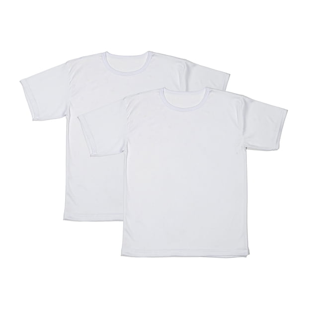 BELIME Set 2 Playera Hombre Cuello Redondo Slim Fit, Algodón, Manga Corta Casual