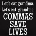 thumbnail image 3 of CafePress - Commas Save Lives T Shirt - Women's Traditional Fit Dark T-Shirt, 3 of 4