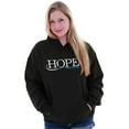 thumbnail image 3 of Hope Dove Christian Bible Women Plus Size Graphic Pullover Hoodie Brisco Brands 3X, 3 of 4