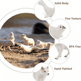 thumbnail image 2 of CYFW 18PCS Arctic Animal Figures,Realistic Polar Animal Toys Figurines for Kids Toddlers,Plastic Ocean Sea Creatures Figures with Arctic Fox Wolf Snowy Owl Polar Bear Reindeer Whale, 2 of 7