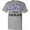 Athletic Heather, variant on I Love Colorado Columbine Flowers T-Shirt