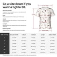 thumbnail image 4 of Naloa Leopard Print Men's T-Shirt Sport T-shirt Men's Basic Tee Casual Men's Shirt, Round Neck, Short Sleeves - 3X-Large, 4 of 5