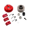 thumbnail image 4 of TISHITA RC Car Truck Model 14T Gear Flywheel with Bearing Shoe Sets for HSP, HPI Vehicle Red, 4 of 5