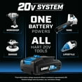 HART 20Volt Cordless Hybrid Blower Kit (1) 2.0Ah LithiumIon Battery