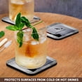 thumbnail image 3 of 3drose, I Promise to Protect You Always Quote with Couple Cuddling, Set of 8 Coasters - Soft, 3 of 7