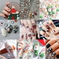 thumbnail image 3 of Calcomanías para decoración de uñas navideñas, calcomanías para uñas navideñas con relieve estereoscópico 5D, 3 of 5