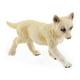 thumbnail image 2 of Fiudx Ofertas De La Semana Simulación De Lobo Blanco, Modelo De Lobo Rugiente, Cachorro De Lobo Que Camina, Adornos De Decoración De Mesa De Arena De Escritorio, 2 of 2