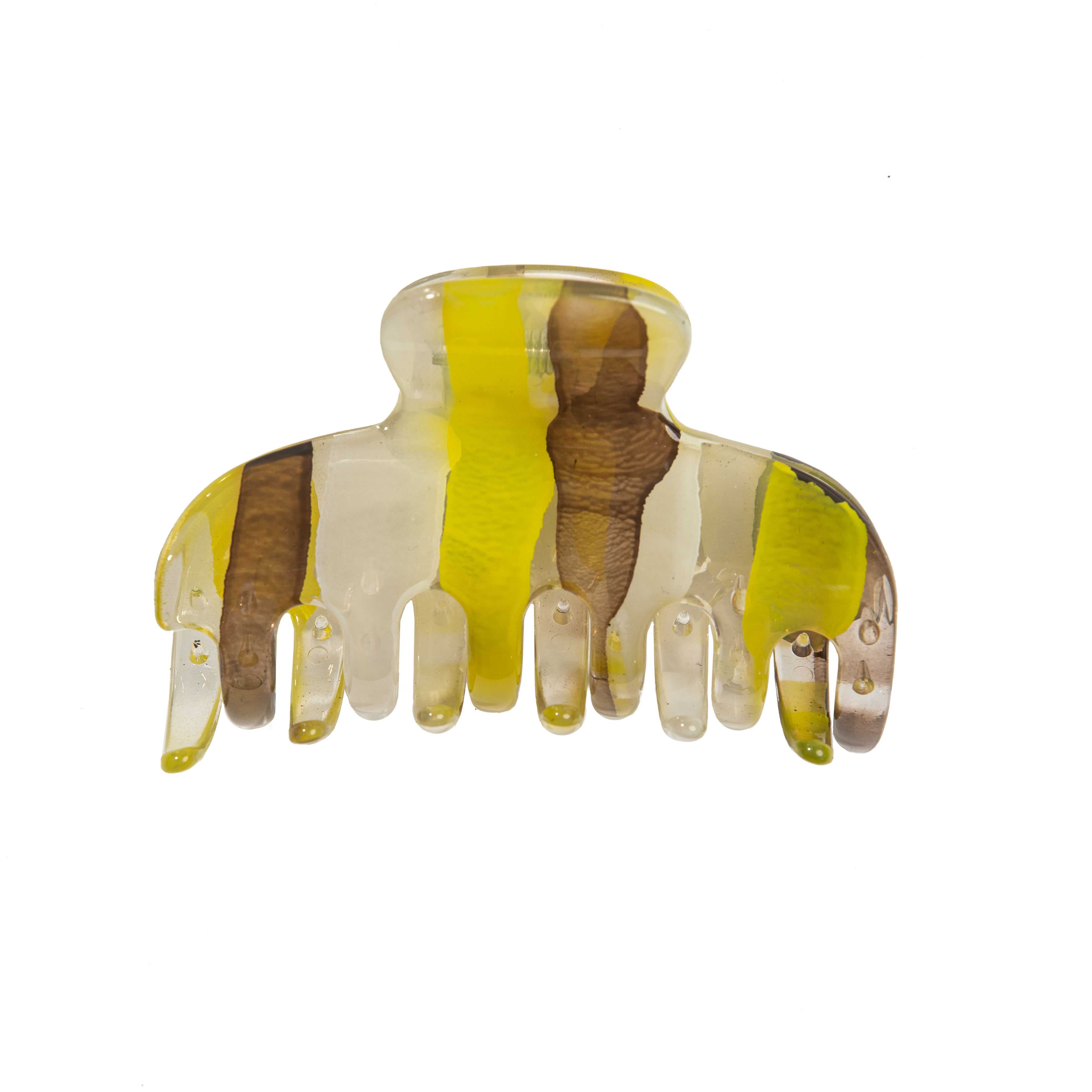 Adult Women's Abstract Painted Claw Hair Clip, 2-Pack