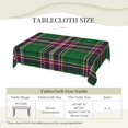 thumbnail image 6 of Rectangle Table Cloth, Scottish Clan MacFarlane Hunting Tartan Plaid Resistant Washable Tablecloth Decorative Table Cover for Dining, Indoor and Outdoor, 6 of 6