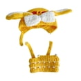 thumbnail image 3 of Ropa para muñecas Mini de 6,69 pulgadas perfecl traje amarillo 2 piezas, 3 of 8