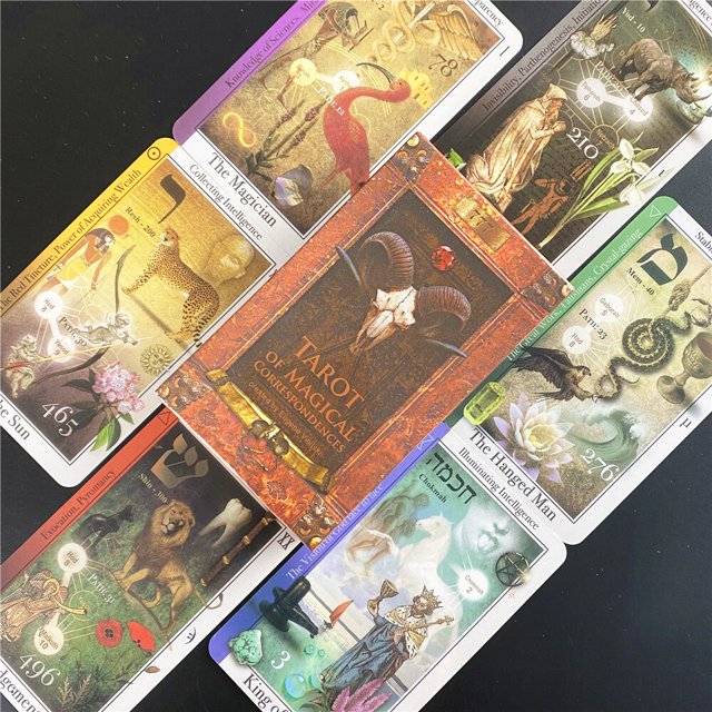 Reflet De Lune Lenormand cartas tamaño póker papel oráculo trabaja tu luz diosa Africana oráculo ascendente Fivean unisex