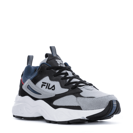 FILA RECOLLECTOR LOW TRAINERS SPORTS SNEAKERS MEN SHOES GREY/BLUE SIZE 11 NEW