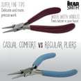 thumbnail image 3 of The Beadsmith Rosary Pliers – 6” Jewelry-Making Tool w/ Polished Steel Head, PVC Grip, & Springs, 3 of 6