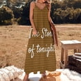 thumbnail image 2 of Tonight's History Sleeveless Dress Women's Clothing Evening Dress Women's Birthday Dresses For Women, 2 of 6