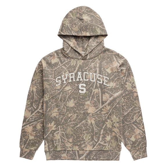 Men's Uscape Apparel Camo Syracuse Orange Back Bay Fleece Hoodie