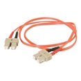 thumbnail image 2 of C2G 5m SC-SC 62.5/125 OM1 Duplex Multimode PVC Fiber Optic Cable - Orange - patch cable - 16.4 ft - orange, 2 of 4