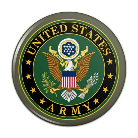 

U.S. Army United States Army Eagle Logo Kitchen Refrigerator Locker Button Magnet
