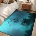 thumbnail image 4 of Ocean Shipwrecks Area Rugs 3'x5', Washable Small Throw Rugs for Living Room Bedroom, Coastal Nautical Dolphins Vintage Indoor Outdoor Rug Non-Slip Low Pile Carpet Runner Reversible Floor Mats, 4 of 8