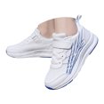thumbnail image 3 of NIEWTR Boys Slip-On Sneakers Kids Sparkle Pop Lightweight Jelly Sole Walking Shoes for Walking, Running, Gym and Fitness Training(White,12.5), 3 of 7