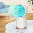 thumbnail image 1 of Yhmxh Fan-Small Fan Portable Fan Floor Fan Standing Fan Portable Fan,Water Fan Built-in Battery +USB Power Supply Fan Spray Humidifying LED Digital Display,Night,For Office Household,Outdoor Air Fan, 1 of 8