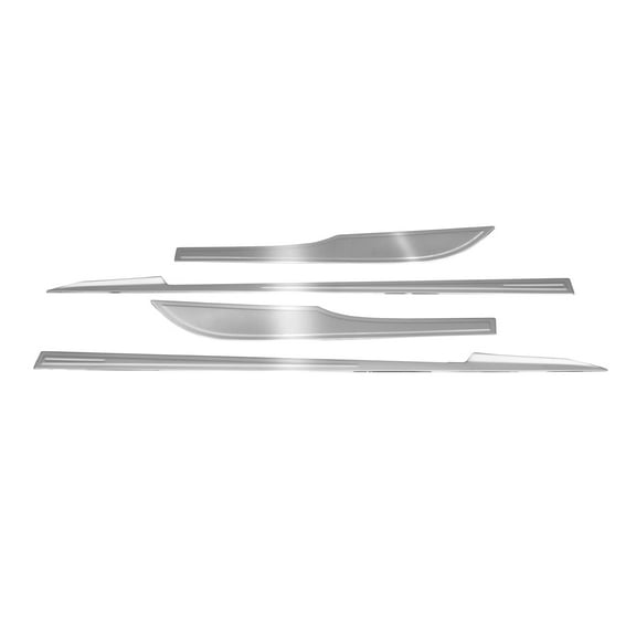 OMAC Side Door Molding Trim for Honda Civic 2016-2021 Sedan Stainless Steel Silver 4x
