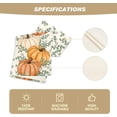thumbnail image 6 of Pumpkins Eucalyptus Leaves Fall Table Runner, Autumn Thanksgiving Kitchen Dining Table Decoration for Home Party Decor 13x72 Inch, 6 of 6