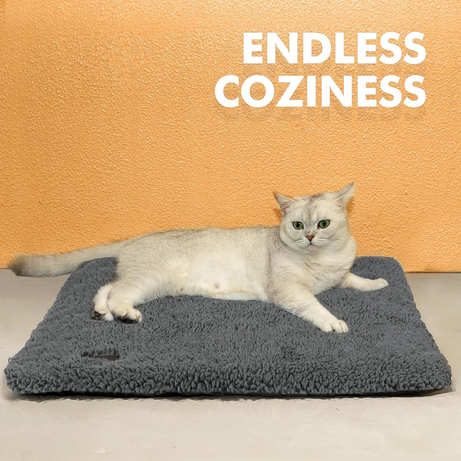 Pawtasy Self-Warming Cat Bed with Washable Cover photo 5