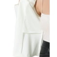 thumbnail image 5 of INSPIRE CHIC Women's Long Sleeve Button Open Front Blazer Work Jacket Suit Jacket XL White, 5 of 5