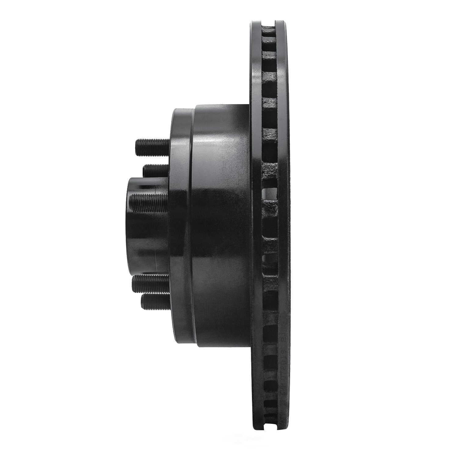 Dynamic Friction Company 633-40068R DFC Brake Rotor - Drilled And Slotted - Black