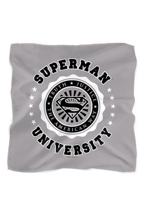 Superman University Bandana (21 in x 21 in)