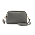 thumbnail image 1 of Bolso bandolera de hombro para mujer, multifuncional, de gran capacidad, tipo concha, para teléfono móvil de niña, con cremallera, 1 of 6