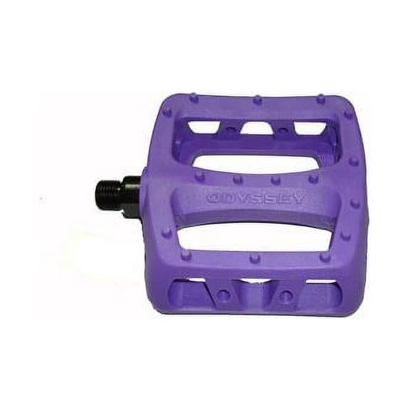 Odyssey Twisted PC Pedals - Platform, Composite/Plastic, 9/16", Purple