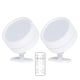 thumbnail image 1 of Luces de pared Advancent inalámbricas decorativas control inteligente recargable blanco 2 lámpara, 1 of 6