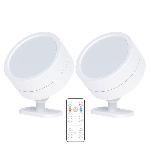 Luces de pared Advancent inalámbricas decorativas control inteligente recargable blanco 2 lámpara