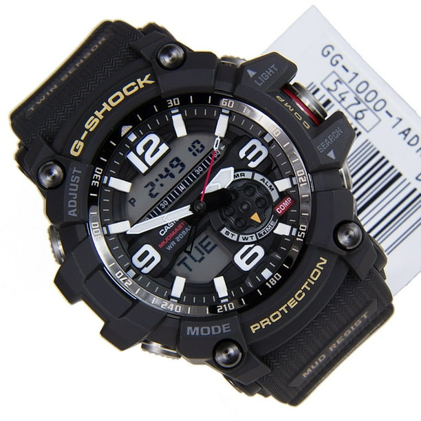 Casio Casio Mudmaster Mens Watch Gg 1000 1adr Twin Sensor Walmart Com Walmart Com