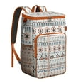 thumbnail image 1 of Sac à Dos Glacière Style Rétro Hippie Floral - Sac Isolé Étanche 20 L, Abstrait Coloré, 1 of 6