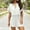 White, variant on Yanlir Overalls for Women's Summer and Spring Casual Elastic Waist Rompers V Neck Sleeveless Loose Shorts Jumpsuits 2025 Beach Vacation Outfits(White,XL)