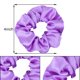 thumbnail image 4 of Paquete de 60 coleteros para el cabello, coleteros de satén de seda BeeVines para cabello, accesorios para el cabello rizado para niñas, paquete de coleteros de regalo, 4 of 5