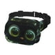 thumbnail image 2 of Fotbe Cute Big-Eyed Black Cat Cangurera Cuadrada con Estampado de Doble Capa, Bolsa de Cintura Ajustable Mini para Hombres y Mujeres, 2 of 9