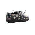 thumbnail image 3 of Fitflop Womens Derby Dark Floral Lace Up Shoes, Black, US 5, 3 of 3