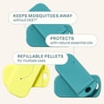 thumbnail image 3 of Cliganic Natural Mosquito Repellent Bracelet Wristband Refill Pack, 6 Pellets, 3 of 6