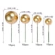 thumbnail image 2 of 40 PCS Cake Toppers Mini Gold Ball Cupcake Toppers Cake Decorations for Birthday Wedding Party Cake, 2 of 5
